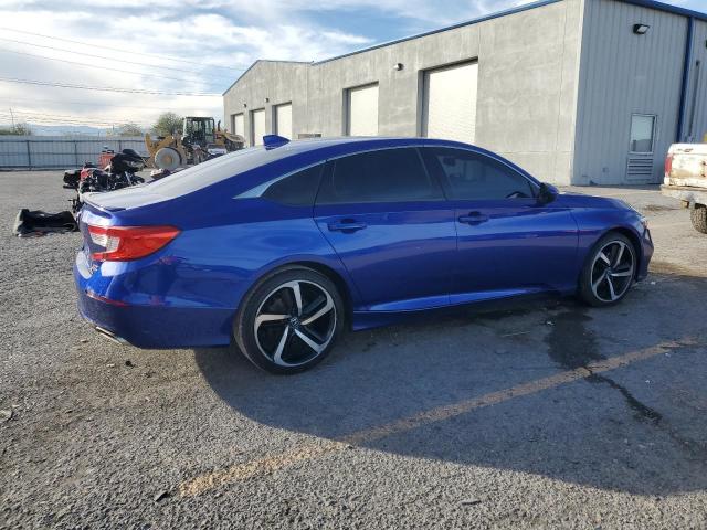 1HGCV2F34KA023243 - 2019 HONDA ACCORD SPORT 蓝色 照片 3