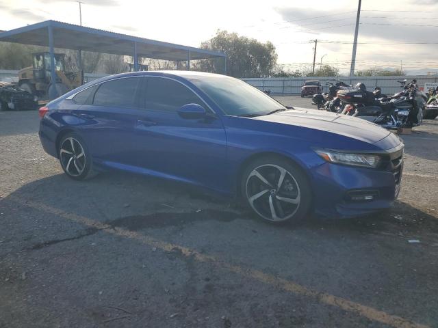 1HGCV2F34KA023243 - 2019 HONDA ACCORD SPORT 蓝色 照片 4