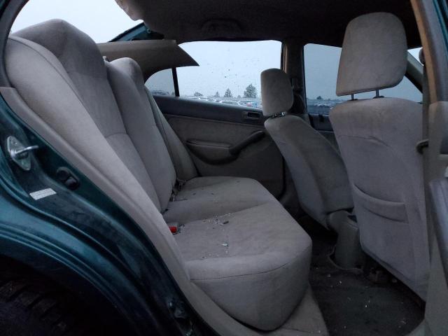 JHMES16591S007848 - 2001 HONDA CIVIC LX GREEN photo 10