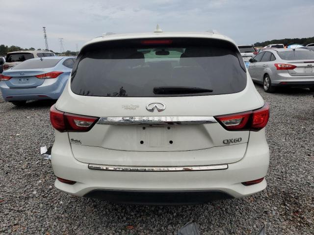 5N1DL0MN6HC559315 - 2017 INFINITI QX60 WHITE photo 6