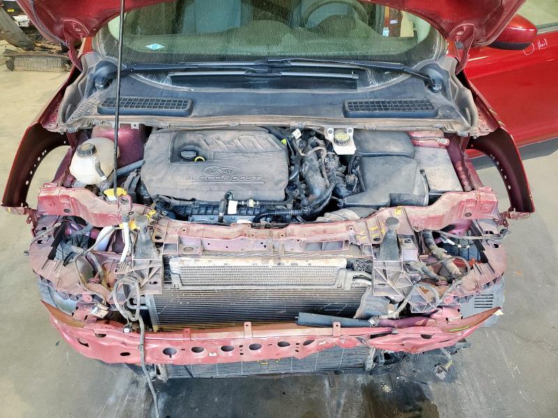 1FMCU0GD8HUE94618 - 2017 FORD ESCAPE SE BURGUNDY photo 11