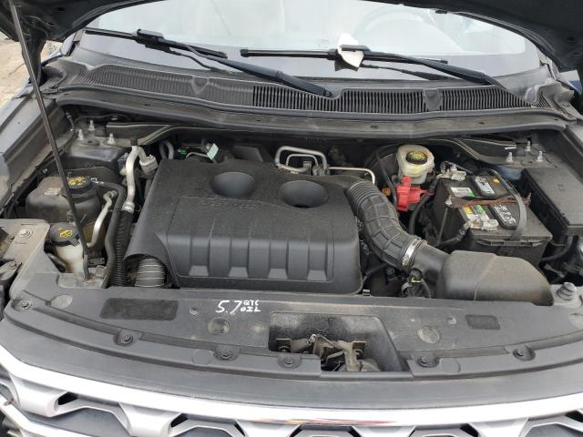 1FM5K8FH1HGC35694 - 2017 FORD EXPLORER LIMITED BLUE photo 12