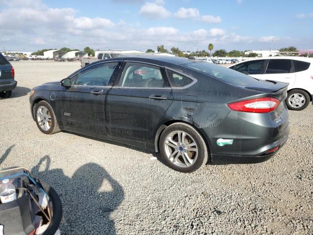 3FA6P0SU2FR245368 - 2015 FORD FUSION TITANIUM PHEV GRAY photo 2