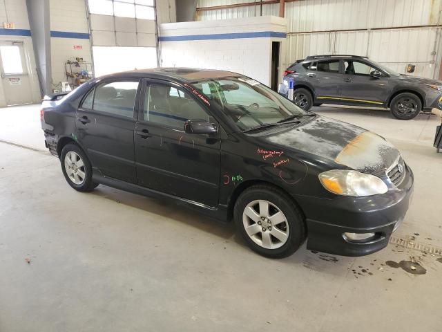 2T1BR32E88C917147 - 2008 TOYOTA COROLLA CE أسود صورة 4