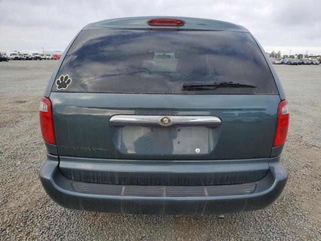 1A4GP45R76B712988 - 2006 CHRYSLER TOWN & COU أخضر صورة 6