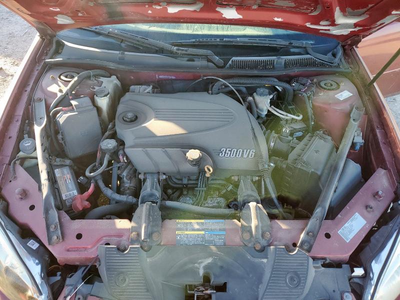 2G1WT57N391297615 - 2009 CHEVROLET IMPALA 1LT RED photo 11