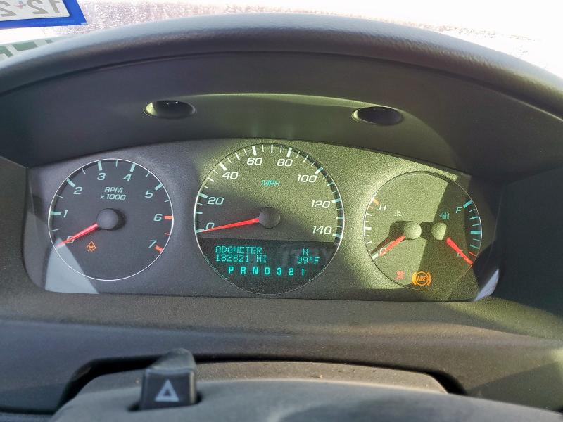 2G1WT57N391297615 - 2009 CHEVROLET IMPALA 1LT RED photo 9