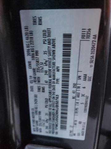 1FMCU0GD8KUB50763 - 2019 FORD ESCAPE SE შავი ფოტო 14