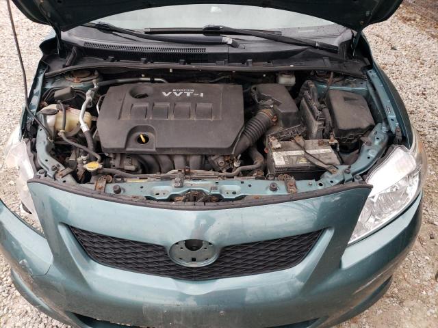JTDBU4EE0A9117521 - 2010 TOYOTA COROLLA BASE Жасыл фото 11