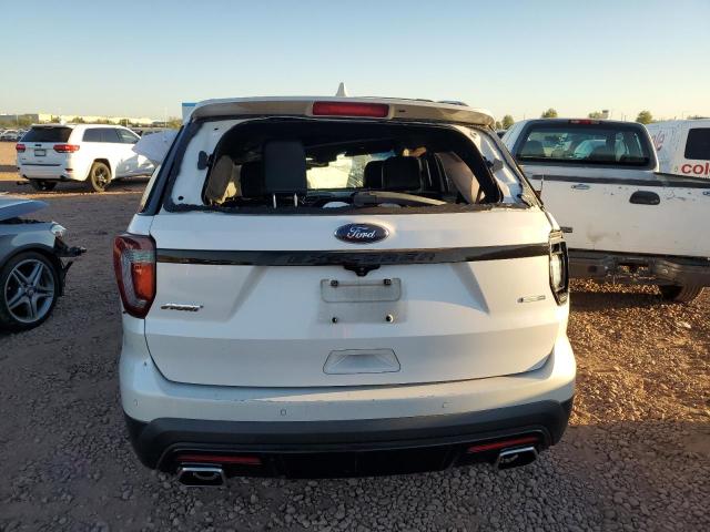 1FM5K8GT5HGA86953 - 2017 FORD EXPLORER SPORT Ақ фото 6