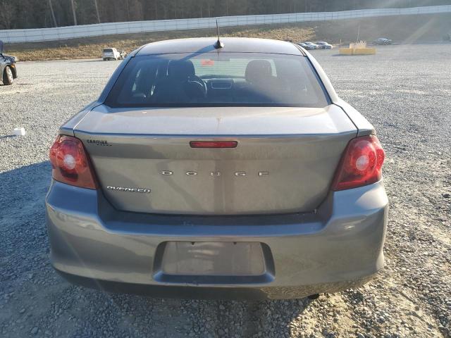 1C3CDZAB9DN590458 - 2013 DODGE AVENGER SE SILVER photo 6