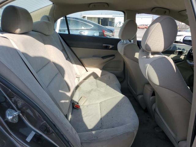 19XFA16509E043810 - 2009 HONDA CIVIC LX GRAY photo 10