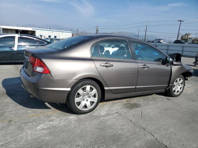 19XFA16509E043810 - 2009 HONDA CIVIC LX GRAY photo 3