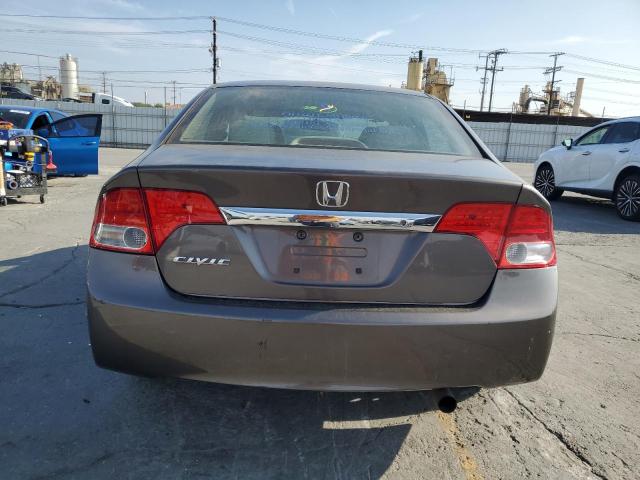 19XFA16509E043810 - 2009 HONDA CIVIC LX GRAY photo 6