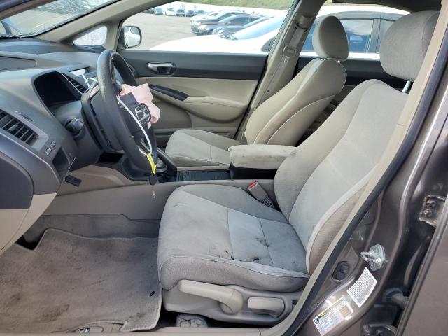 19XFA16509E043810 - 2009 HONDA CIVIC LX GRAY photo 7