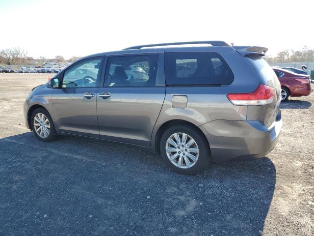5TDDK3DC0CS033244 - 2012 TOYOTA SIENNA XLE 灰色 照片 2
