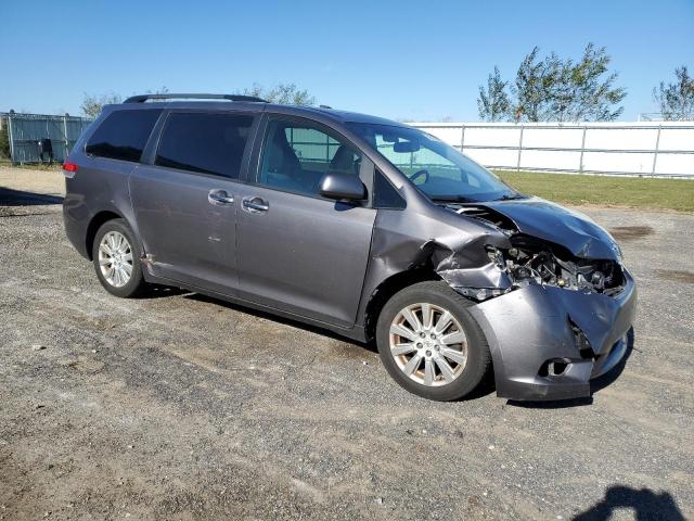 5TDDK3DC0CS033244 - 2012 TOYOTA SIENNA XLE 灰色 照片 4