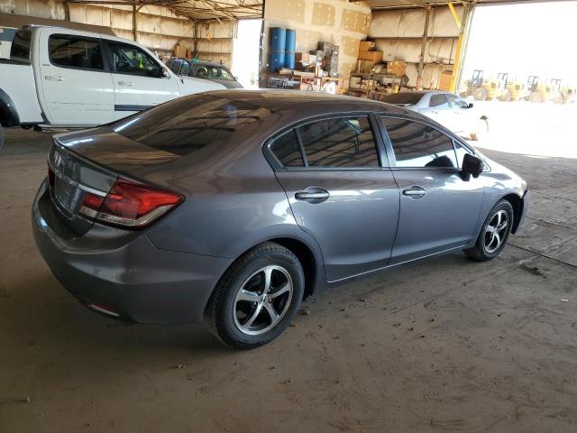 19XFB2F71FE082678 - 2015 HONDA CIVIC SE ლურჯი ფოტო 3