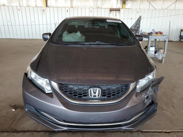 19XFB2F71FE082678 - 2015 HONDA CIVIC SE ლურჯი ფოტო 5