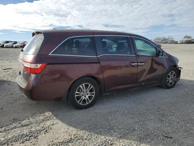 5FNRL5H67CB094162 - 2012 HONDA ODYSSEY EXL ბურგუნდია ფოტო 3