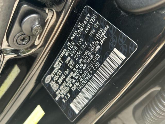 KMHGC4DDXDU251483 - 2013 HYUNDAI GENESIS 3.8L 黑色 照片 10
