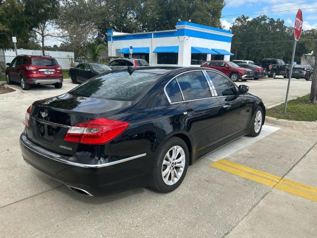 KMHGC4DDXDU251483 - 2013 HYUNDAI GENESIS 3.8L 黑色 照片 4