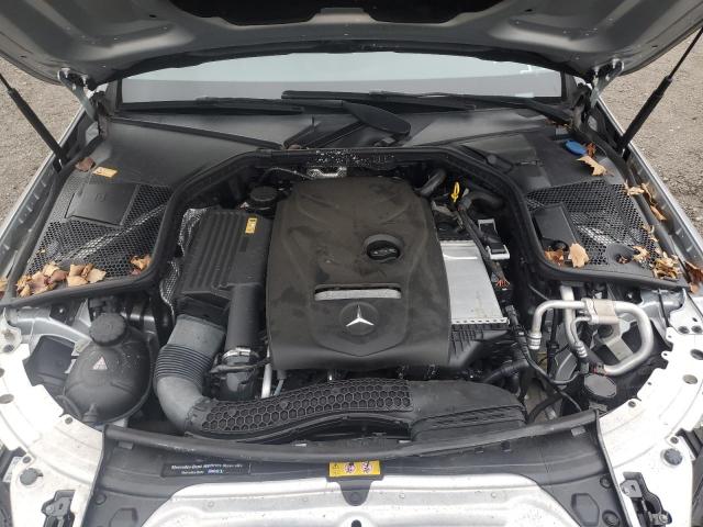 55SWF4KB3GU136552 - 2016 MERCEDES-BENZ C 300 4MATIC SILVER photo 11