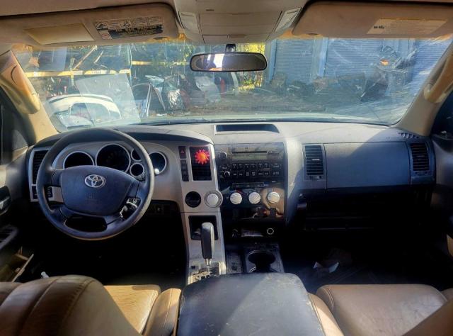 5TFRT54107X012813 - 2007 TOYOTA TUNDRA DOUBLE CAB SR5 GREEN photo 9