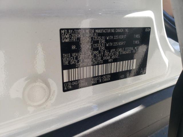 2T3H1RFV0RC281170 - 2024 TOYOTA RAV4 LE 白色 照片 14