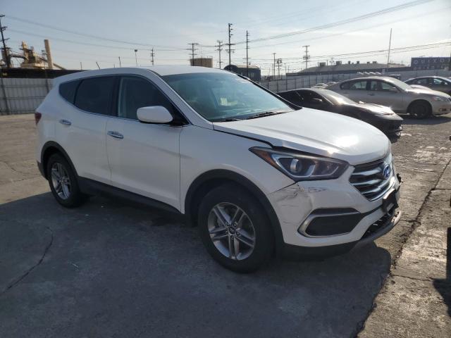 5XYZTDLB7JG557549 - 2018 HYUNDAI SANTA FE S WHITE photo 4