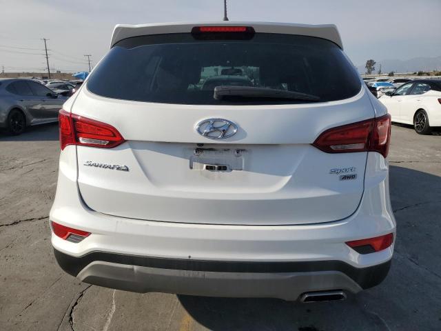 5XYZTDLB7JG557549 - 2018 HYUNDAI SANTA FE S WHITE photo 6