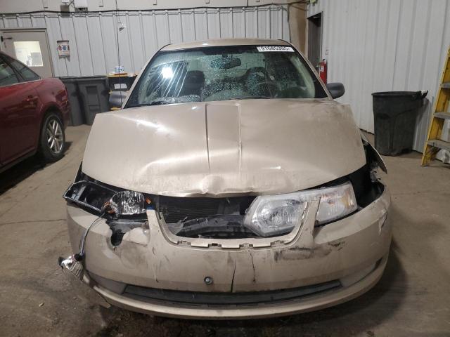1G8AL55F67Z135280 - 2007 SATURN ION LEVEL 3 CREAM photo 5