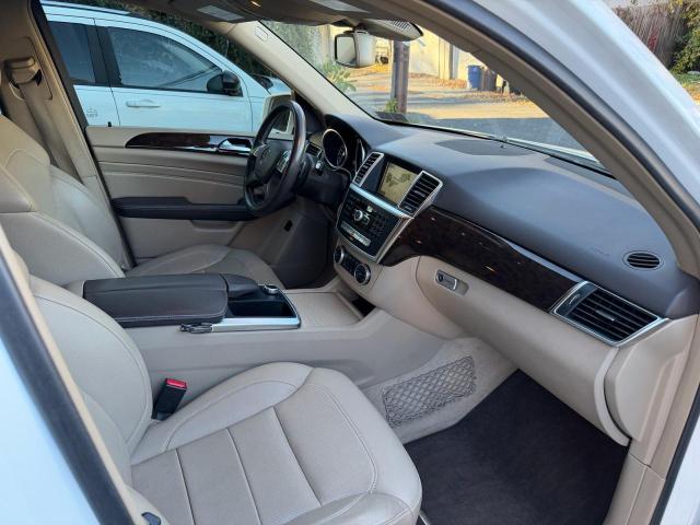 4JGDA5HB2FA618064 - 2015 MERCEDES-BENZ ML 350 4MATIC WHITE photo 5