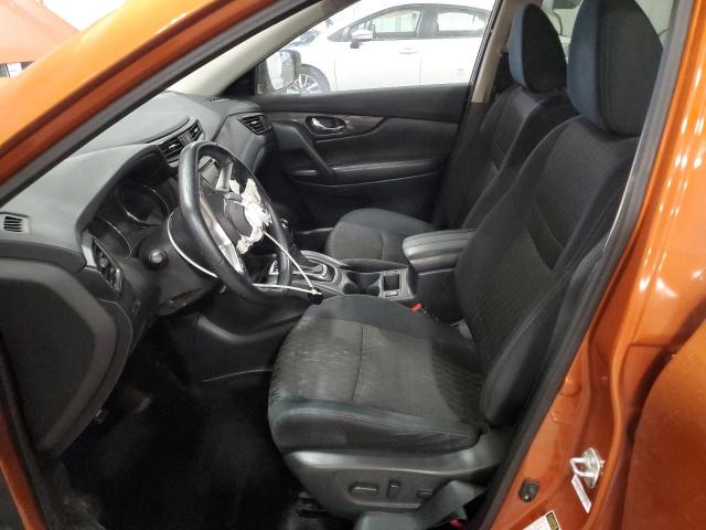 5N1AT2MV6JC804067 - 2018 NISSAN ROGUE S ORANGE photo 7