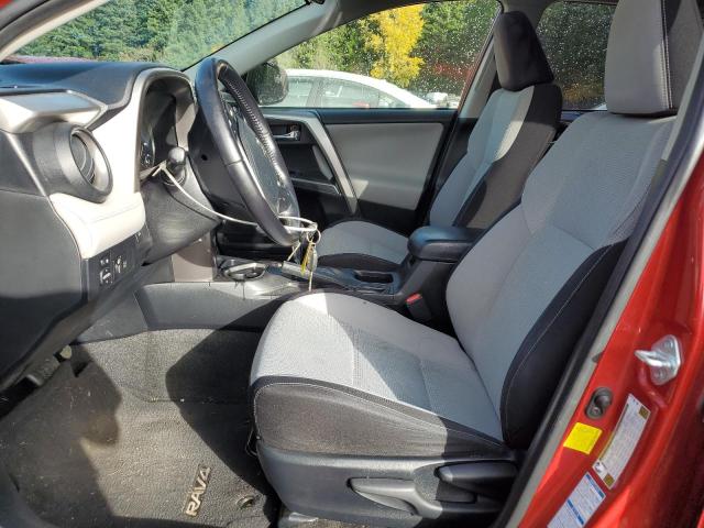 JTMRFREV4HJ122185 - 2017 TOYOTA RAV4 XLE RED photo 7