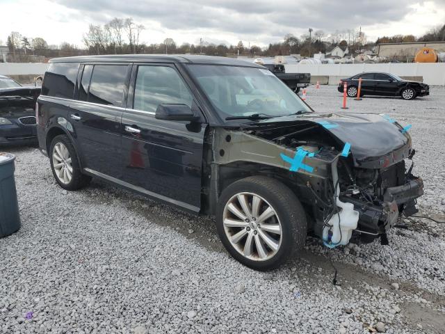 2FMHK6C82KBA37596 - 2019 FORD FLEX SEL BLACK photo 4