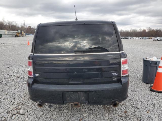 2FMHK6C82KBA37596 - 2019 FORD FLEX SEL BLACK photo 6