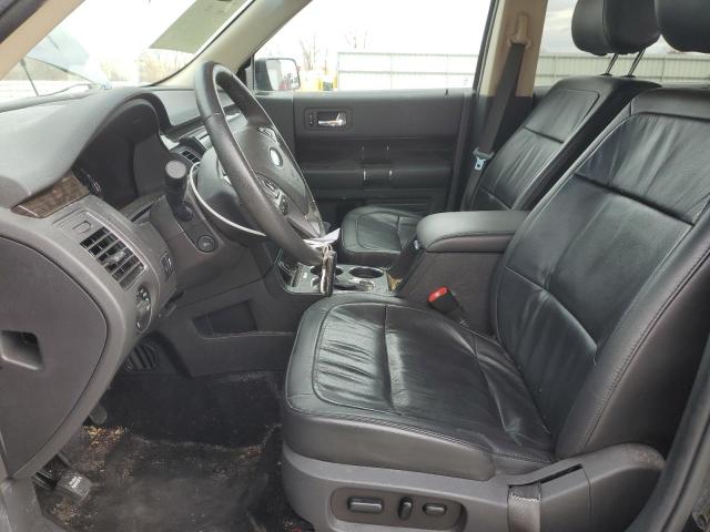 2FMHK6C82KBA37596 - 2019 FORD FLEX SEL BLACK photo 7