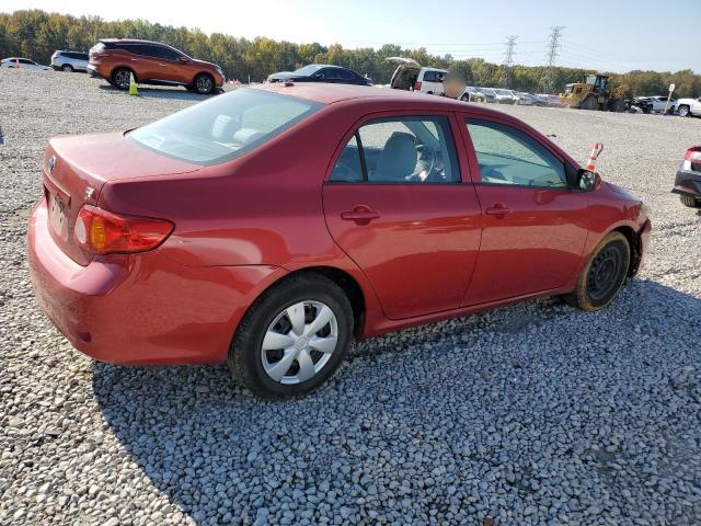 1NXBU4EE5AZ328559 - 2010 TOYOTA COROLLA BASE RED photo 3