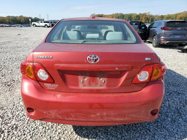 1NXBU4EE5AZ328559 - 2010 TOYOTA COROLLA BASE RED photo 6