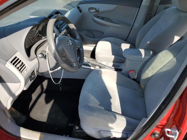 1NXBU4EE5AZ328559 - 2010 TOYOTA COROLLA BASE RED photo 7