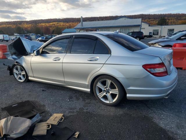 WDDGF8BB9AR106461 - 2010 MERCEDES-BENZ C 300 4MATIC SILVER photo 2