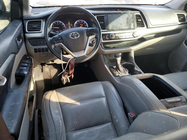 5TDKKRFH8GS503822 - 2016 TOYOTA HIGHLANDER XLE Blau Foto 8