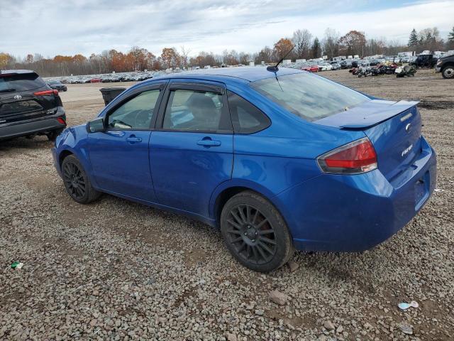 1FAHP3GN8AW186280 - 2010 FORD FOCUS SES BLUE photo 2