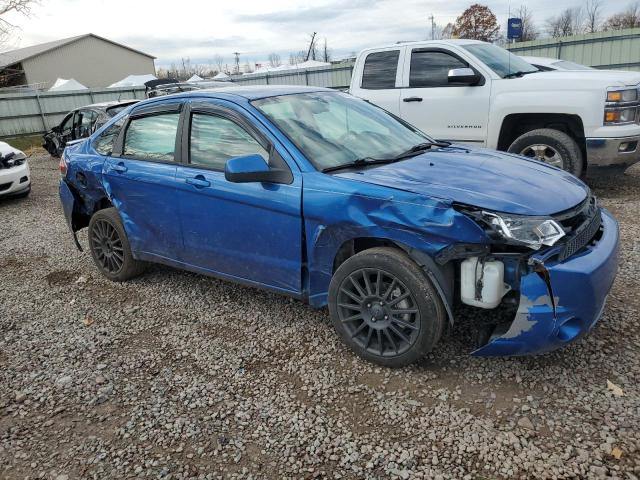 1FAHP3GN8AW186280 - 2010 FORD FOCUS SES BLUE photo 4