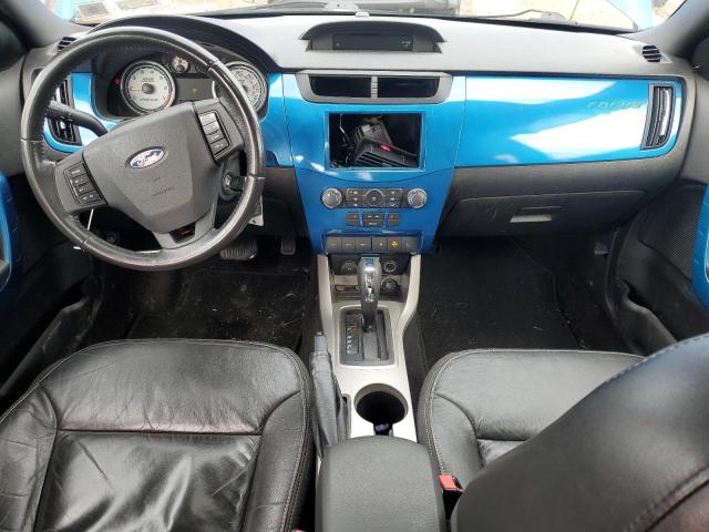 1FAHP3GN8AW186280 - 2010 FORD FOCUS SES BLUE photo 8