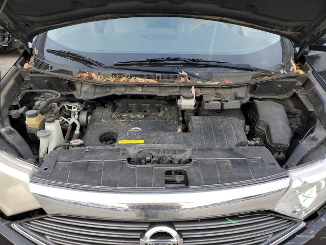 JN8AE2KP9D9071120 - 2013 NISSAN QUEST S BLACK photo 12