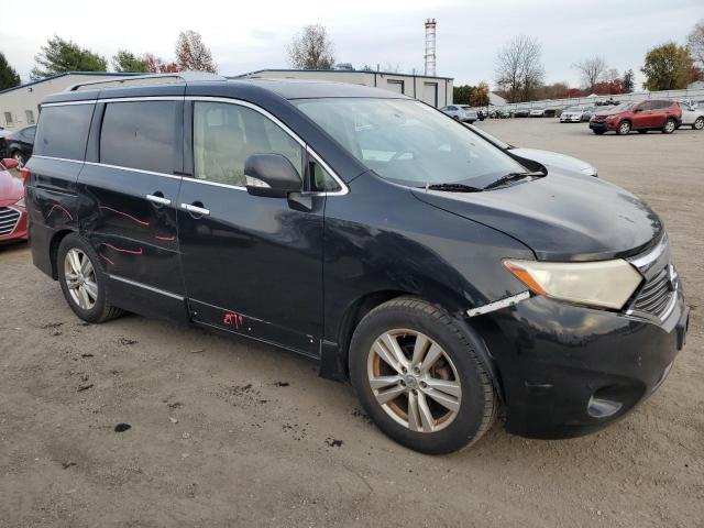 JN8AE2KP9D9071120 - 2013 NISSAN QUEST S BLACK photo 4