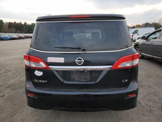 JN8AE2KP9D9071120 - 2013 NISSAN QUEST S BLACK photo 6