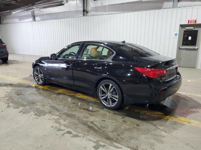 JN1BV7AR1FM410990 - 2015 INFINITI Q50 BASE BLACK photo 2